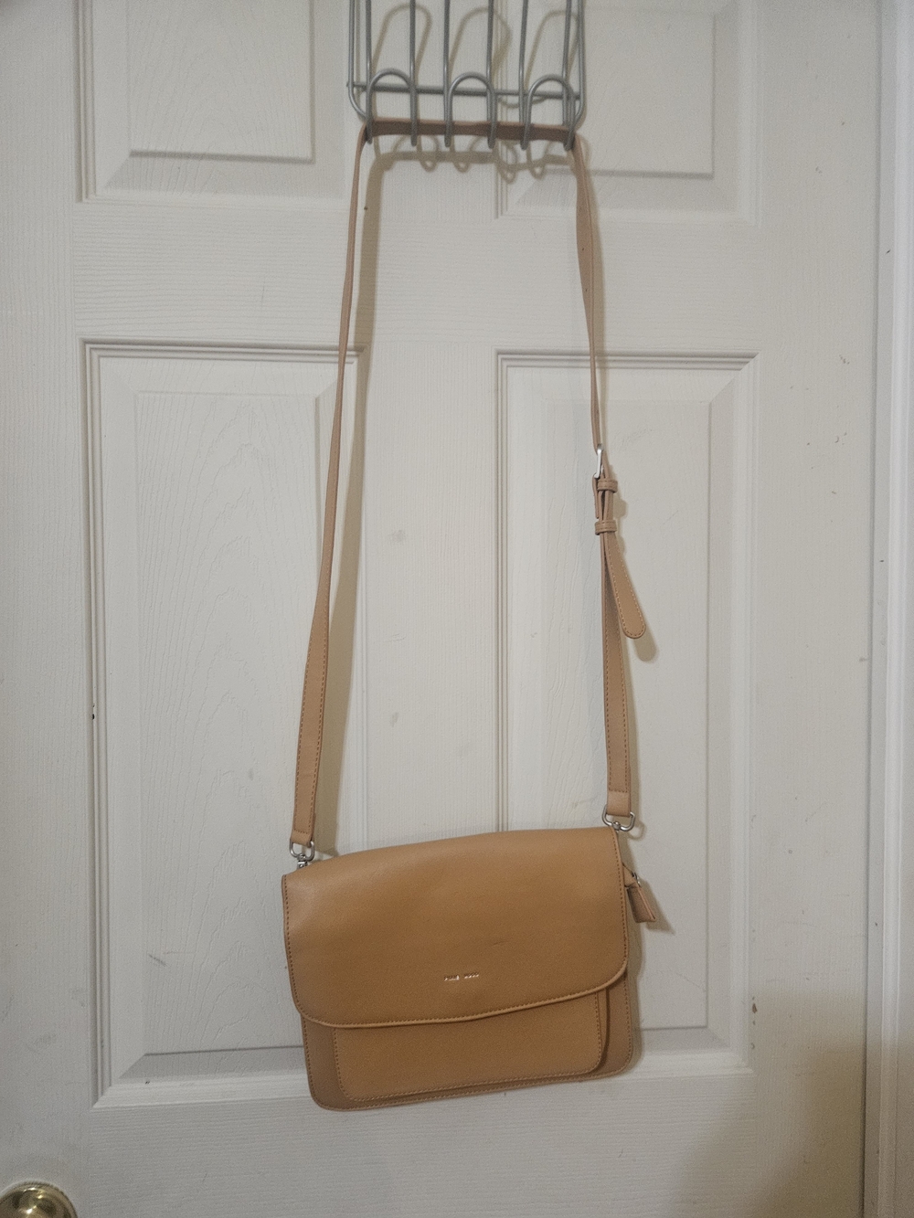 Pixie Mood Gianna Tan Crossbody Leather-Style Shoulder Bag